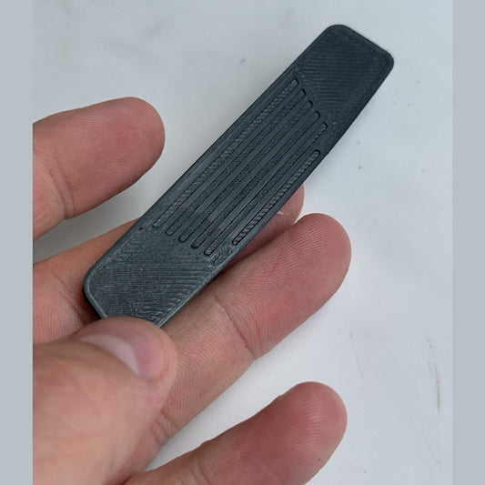 TaylorMade Ghost Spider Si and Daddy Long Legs black replacement putter insert, reverse view