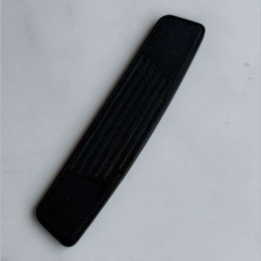 TaylorMade Ghost Spider Si and Daddy Long Legs black replacement putter insert, front view